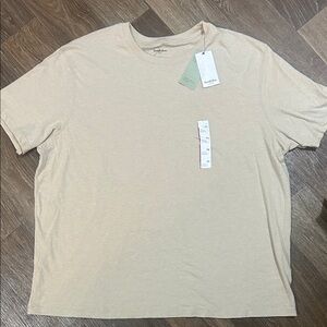 Goodfellow & Co Men's Crewneck Tee - Light Tan